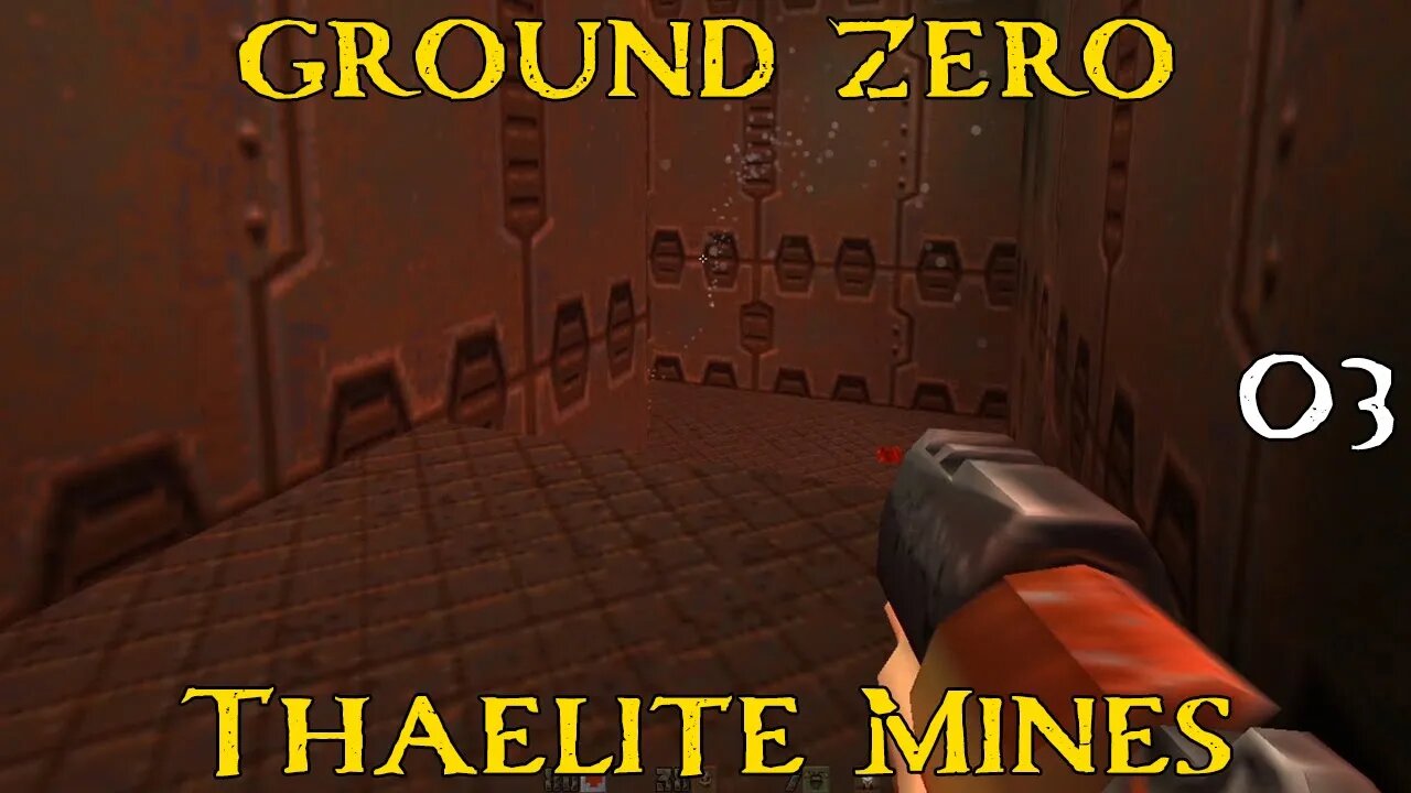 Quake 2 Mission Pack - Ground Zero | Campaign Playthrough Part 3 - Thaelite Mines (DLC)