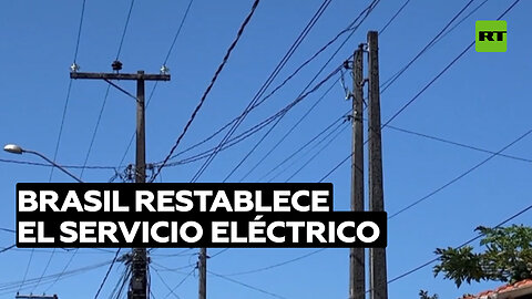 Brasil restablece el servicio eléctrico tras un apagón masivo que afectó a casi todo el país