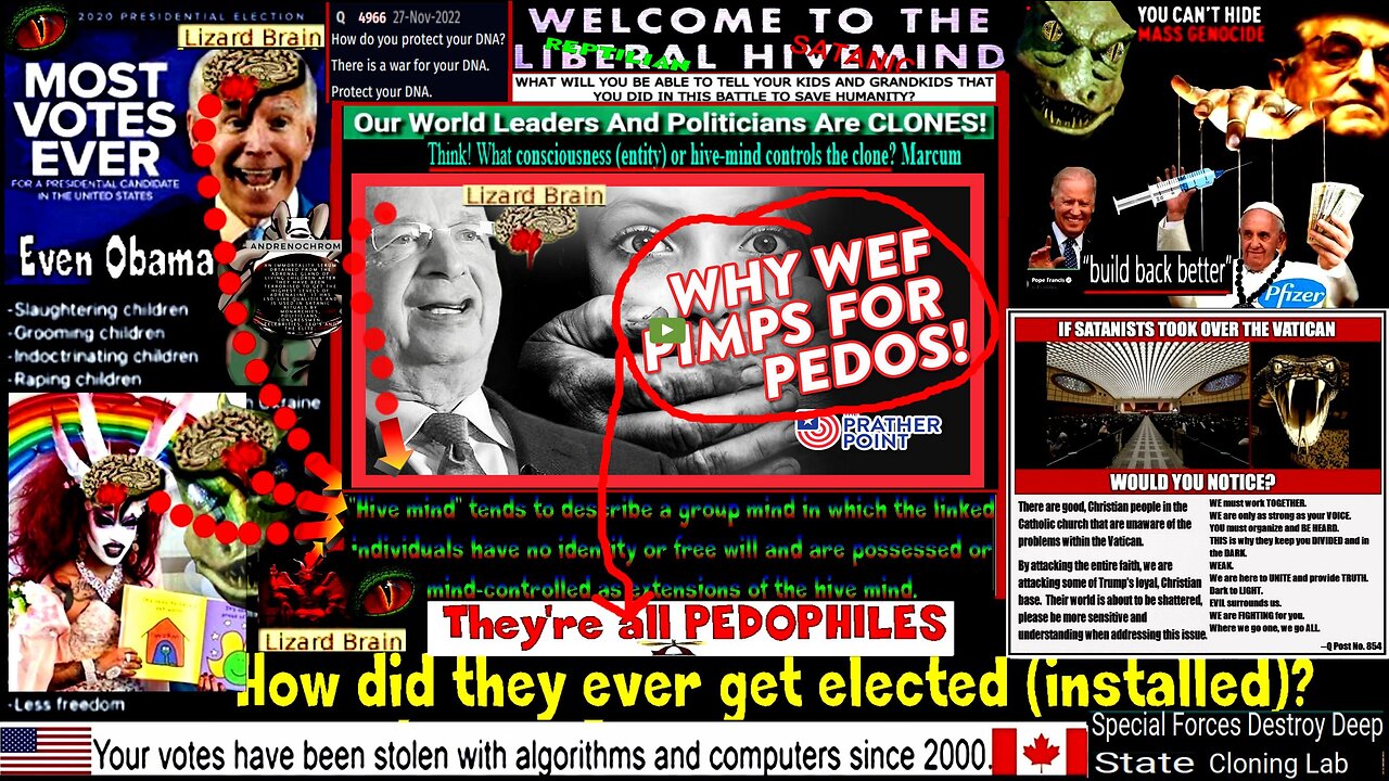 WHY WEF PIMPS FOR PEDOS!