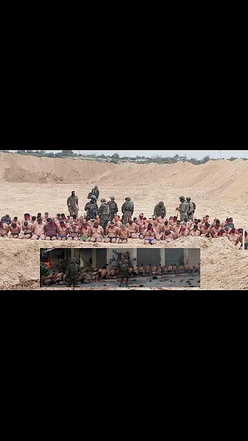 Hamas Terrorists Surrender In Mass, And The Photos And Videos Are Telling