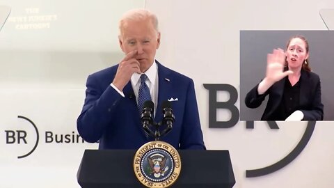 Biden: "Now is the time when things are shifting, we're gonna be a new world order out there."