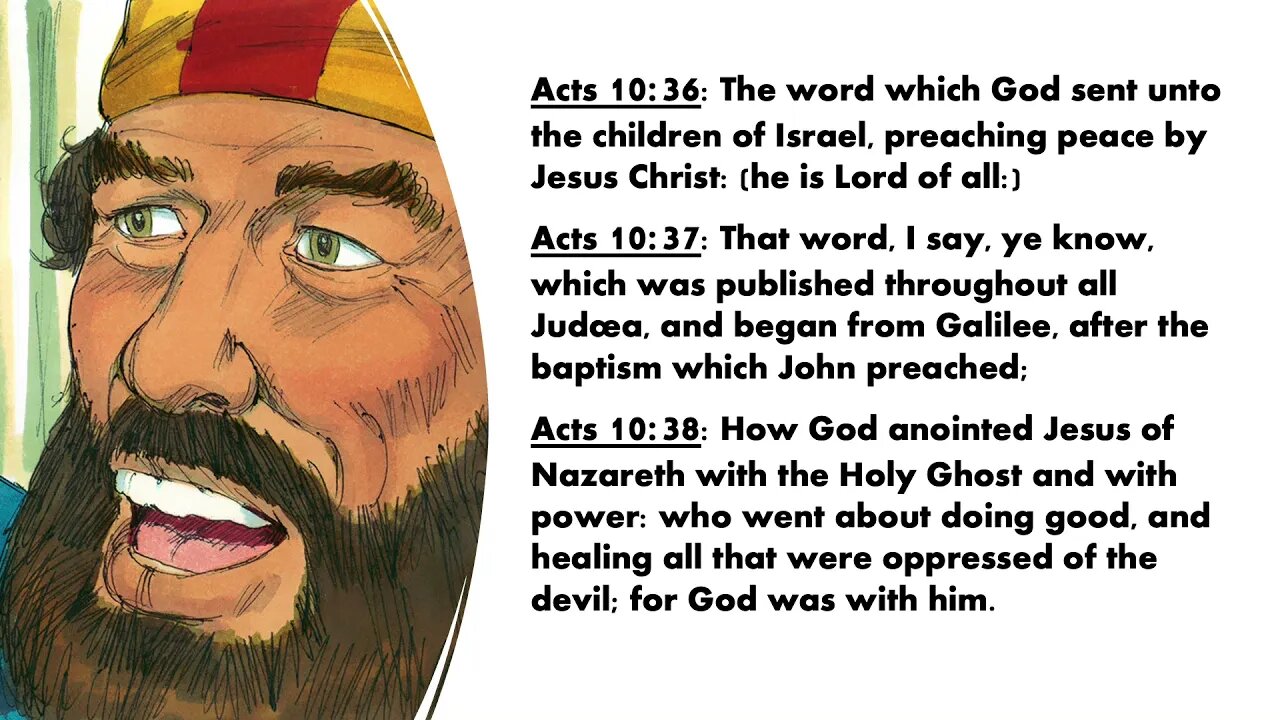 Acts10 - Part 2 of Cornelius and Peter