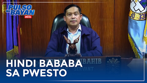 Davao del Norte Gov. Edwin Jubahib, hindi bababa sa pwesto sa kabila ng suspension order