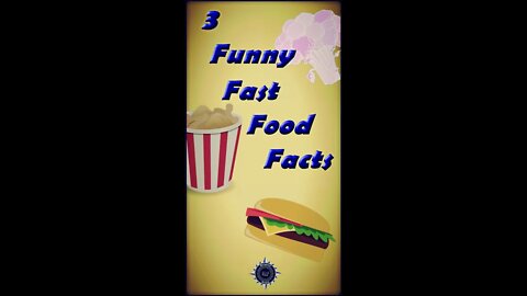 3 Funny Fast Food Facts #Shorts