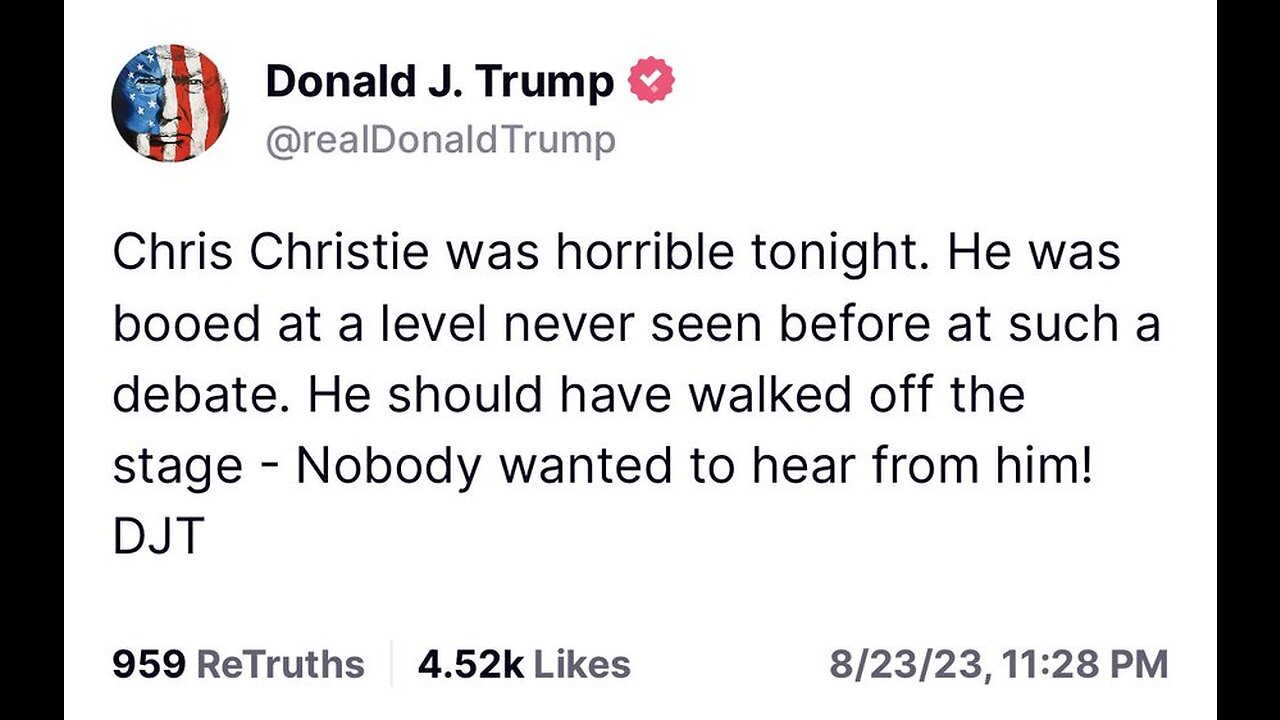 littlememzz @littlememzz 🍩 #GOPDebate Also Christi in his own words...