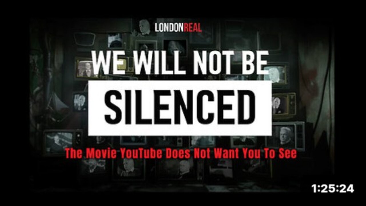 We Will Not Be Silenced (The Movie YouTube Doesn't Want You To See)