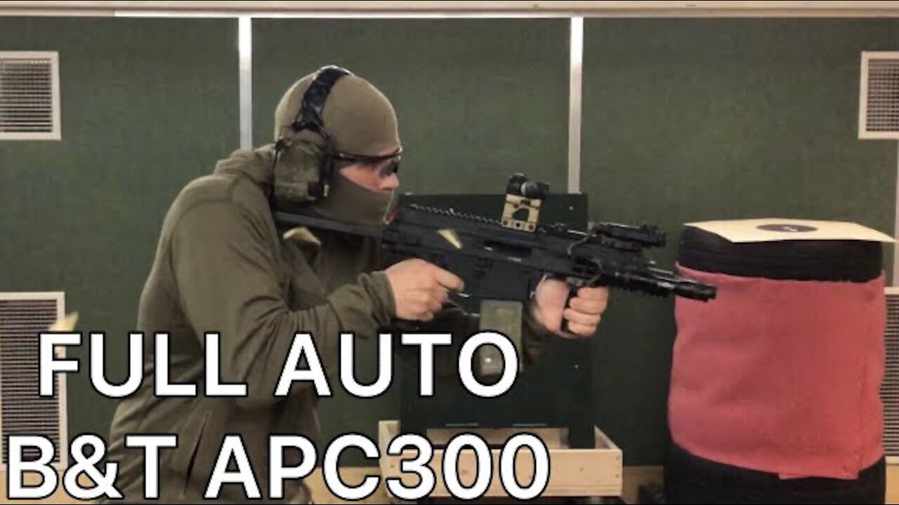 B&T APC300 full auto