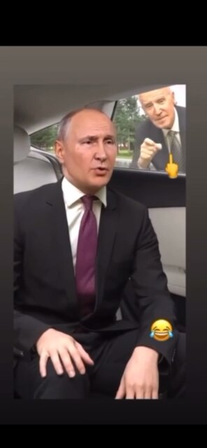 Putin snubbing Joe Biden