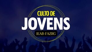 CULTO DE JOVENS MOMENTO DA PALAVRA COM A NATÁLIA