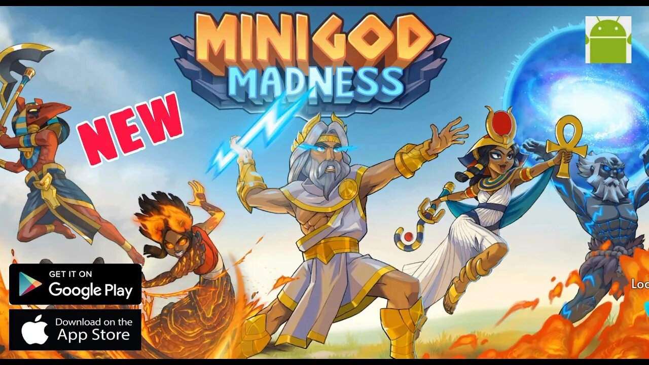 Minigod Madness - for Android | iOS