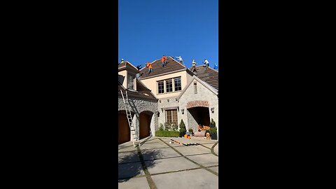 Roofers going to roof