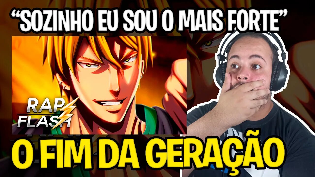 REACT Rap do Nash Gold (KNB) - O FIM DA GERAÇÃO DOS MILAGRES // Flash Beats (Prod. MK)