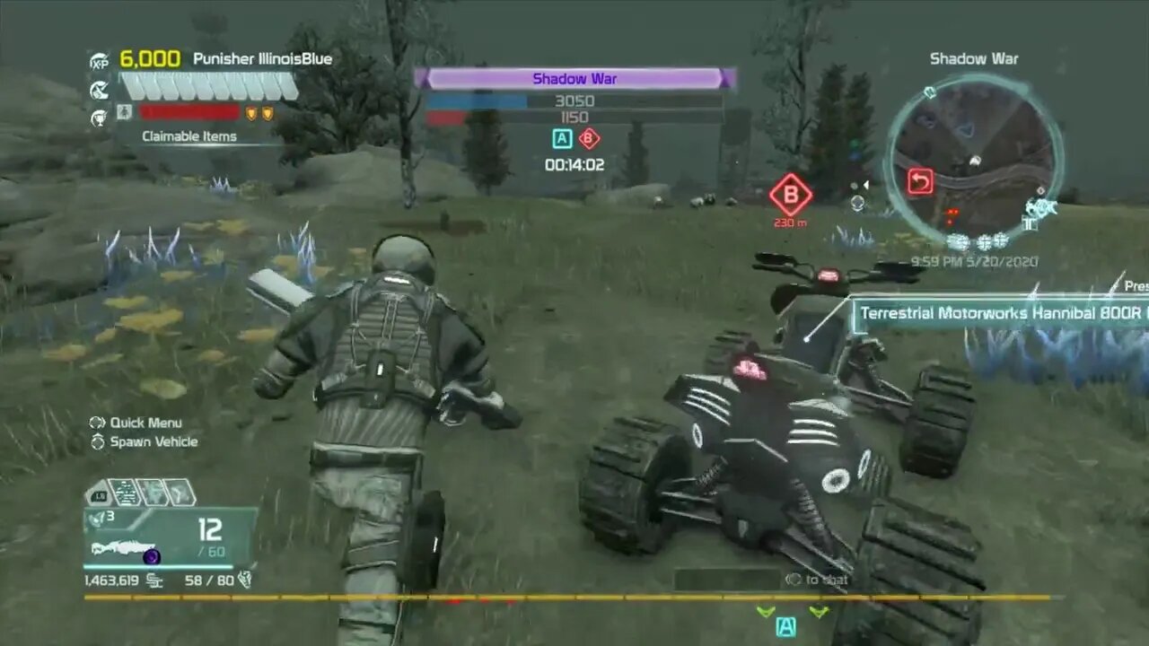 The Punisher gets 1st kill with Special Syphon Magnum / Shadow Wars