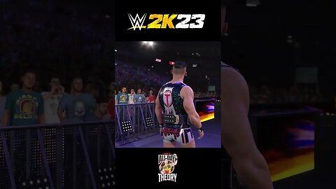 "Defying Reality: Austin Theory's Dazzling WWE 2K23 Entrance!"