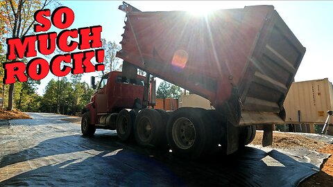 Our Driveway for Our Container Home (Part II)