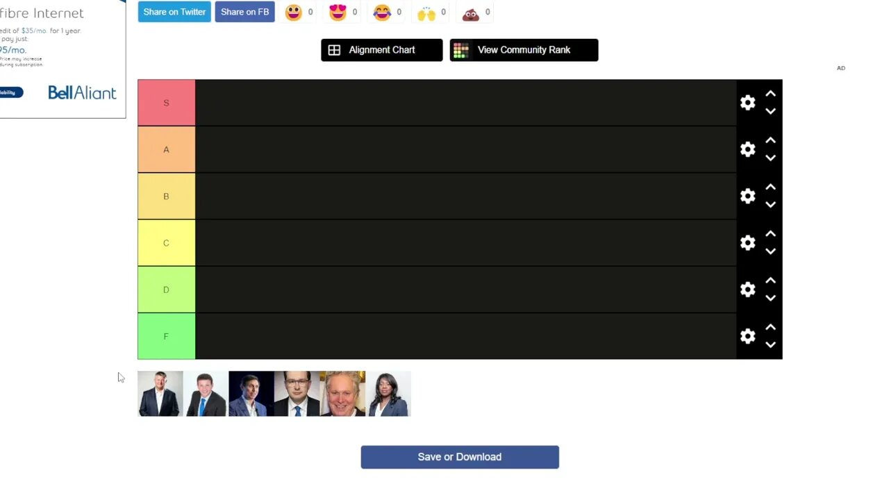 Conservative Leadership Race 2022 Candidate Tier List