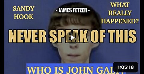 SANDY HOOK- THE REAL STORY AS TOLD BY JAMES FETZER. U WILL NOT BELIEVE THIS SHIT. TY JGANON, SGANON