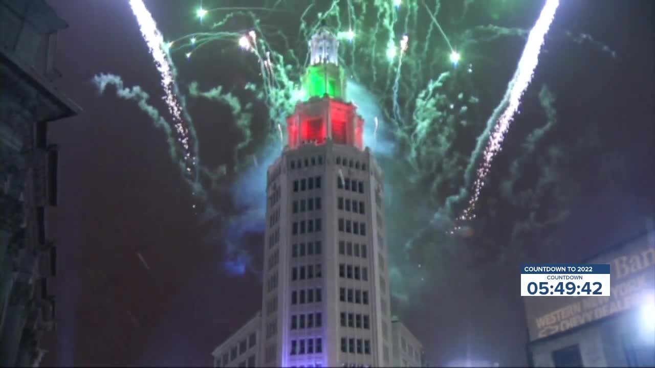 Crowds return for Buffalo's Ball Drop