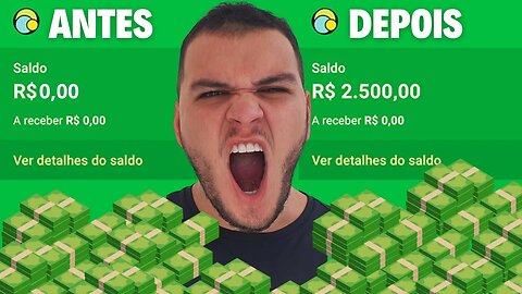 [LIBEROU R$50,00 DE GRAÇA] JOGO que GANHA DINHEIRO DE VERDADE via PAGBANK e já Pode Sacar NA HORA