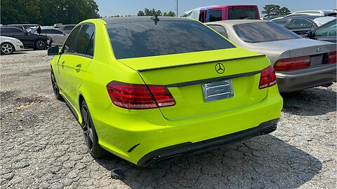 *$5000 FOR THIS CUSTOM MERCEDES BENZ E350* CHEAPEST MERCEDES BENZ E350 I'VE EVER SEEN AT AUCTION!