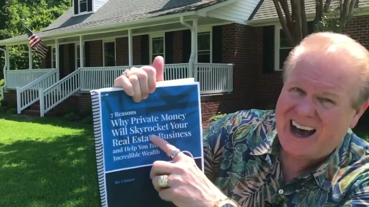 How to Get Private Money - Jay Conner Plus: Oak Dr Deal