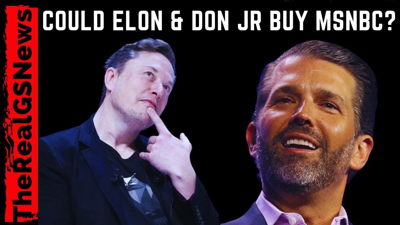 SHOCK!! ELON MUSK JUST HINTED AT BUYING MSNBC!!