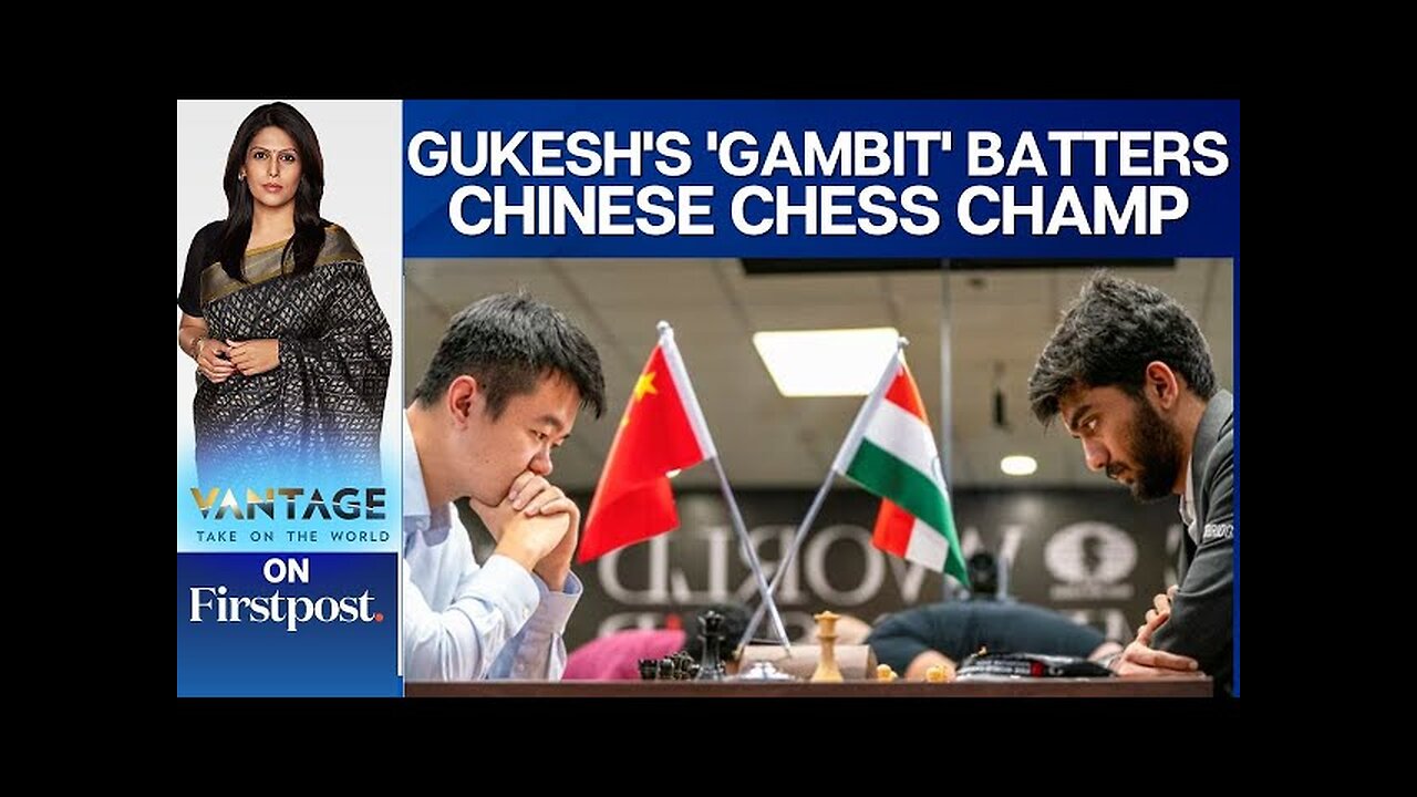 D Gukesh: India Gives World its Youngest Chess Champion | Vantage with Palki Sharma