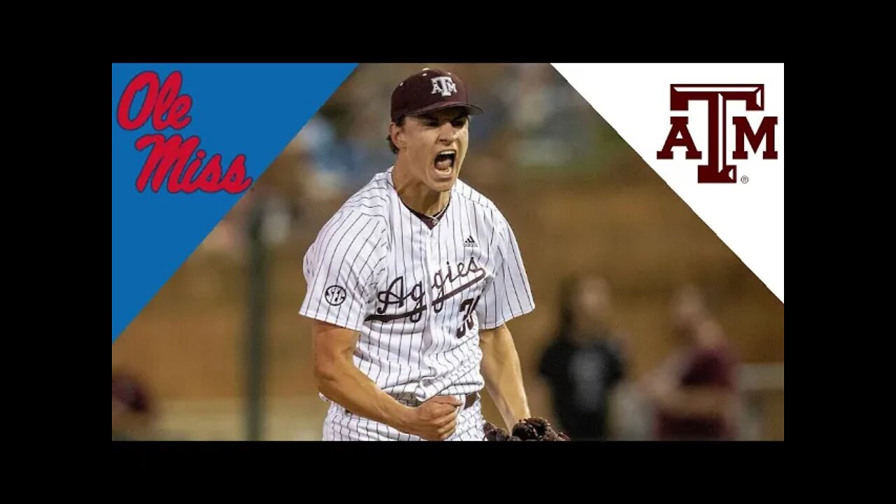 #6 Texas A&M vs Ole Miss Highlights (HEATED ENDING) | 2022 College Baseball Highlights