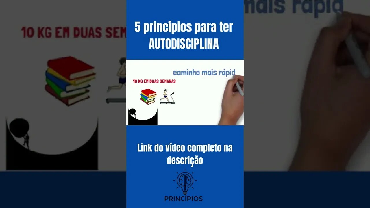 AUTODISCIPLINA - Comece devagar e vá aumentando #shorts