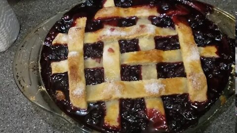 Blueberry Pie, homemade from Scratch pt 2