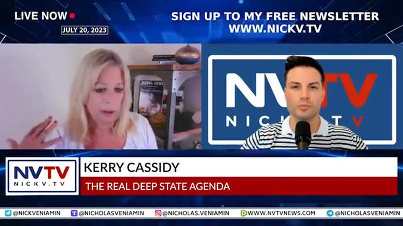 KERRY CASSIDY DISCUSSES THE REAL DEEP STATE AGENDA WITH NICHOLAS VENIAMIN