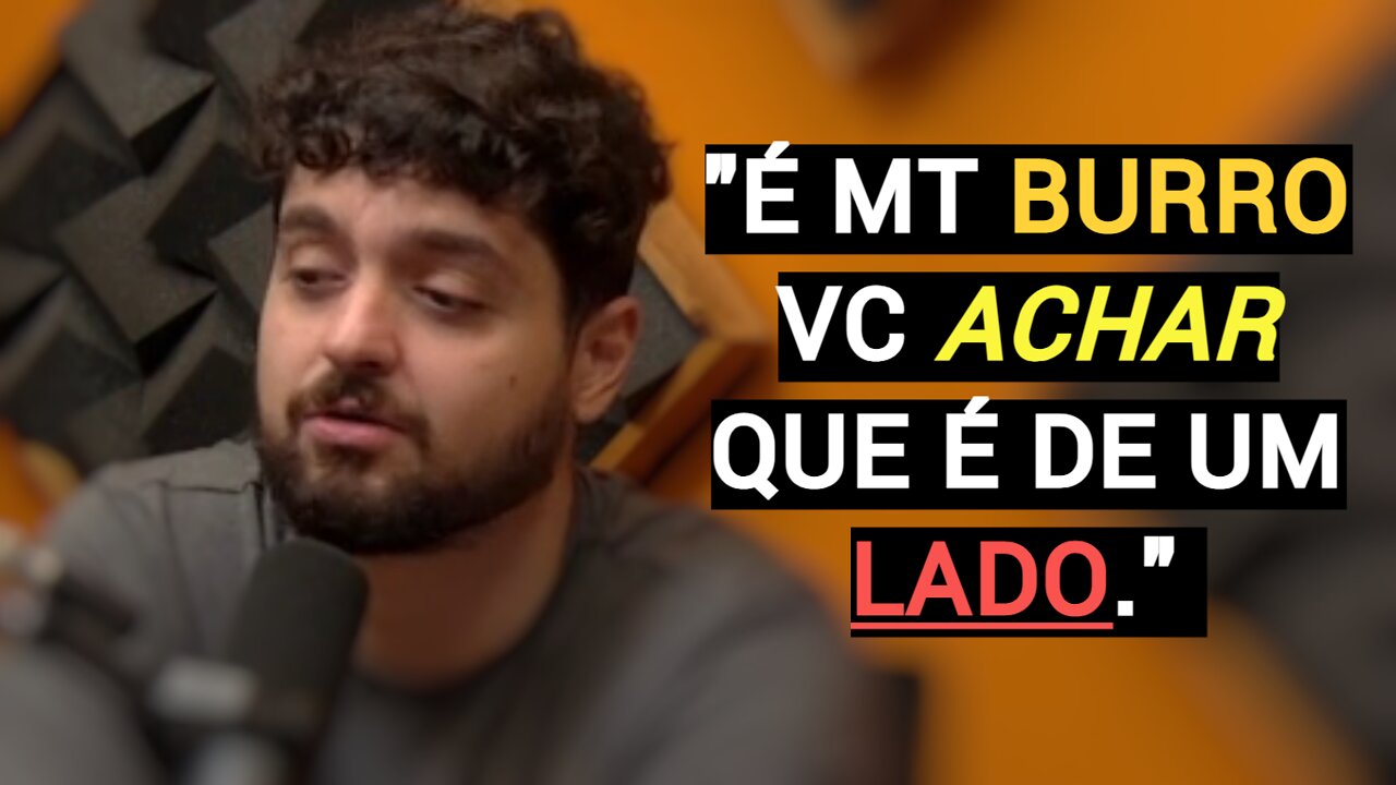 Monark critica ESQUERDA e DIREITA da política.