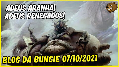 DESTINY2 │ ARANHA E RENEGADOS VÃO SAIR DO JOGO