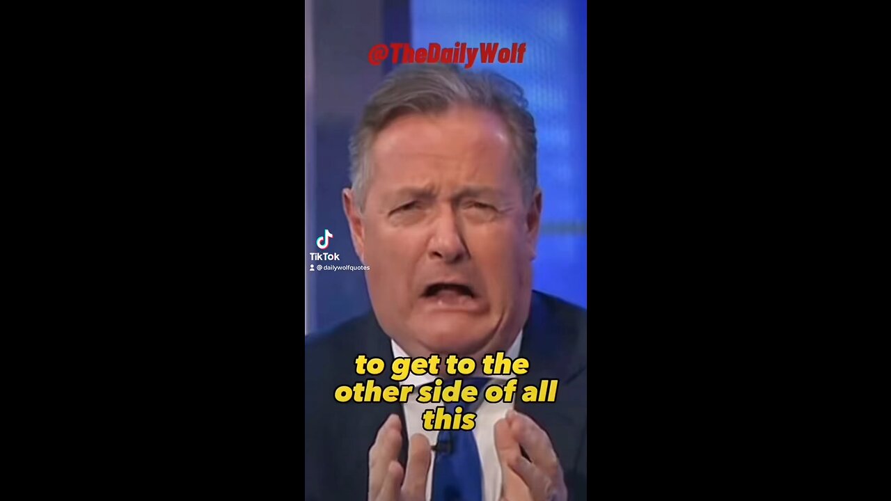 Piers Morgan making fun of Meghan markle after her new Netflix documentary