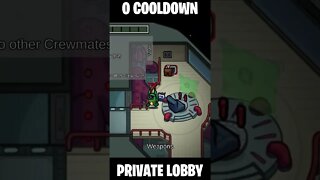 Watch What Happens When I Am Impostor In 0 Cooldown Lobby #amongus #shorts