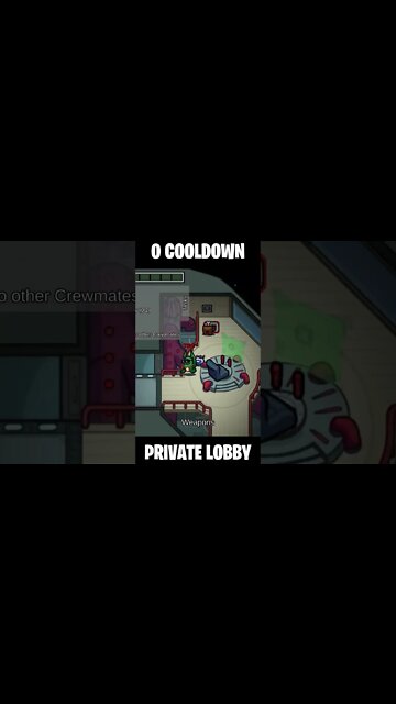 Watch What Happens When I Am Impostor In 0 Cooldown Lobby #amongus #shorts