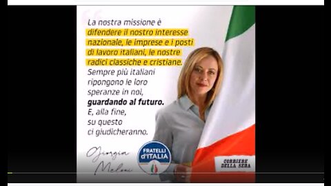 IL GRANDE INGANNO DEI POLITICI,TUTTI I POLITICI SONO I CAMERIERI E GLI SCHIAVI DEI BANCHIERI Quando una cosiddetta patriota piace ai dem USA,il motivo è uno:non è una patriota che fa gli interessi del proprio popolo