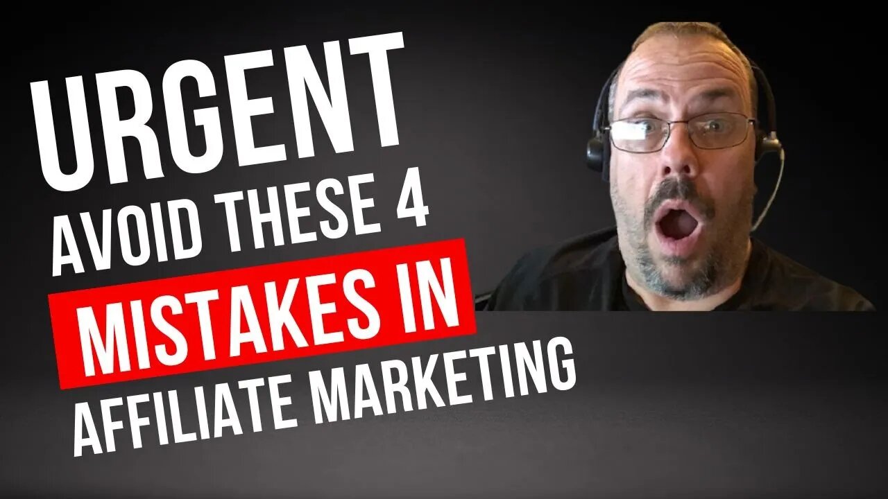 Affiliate Marketing Mistakes To Avoid If You Want To Achieve Success And Real Results