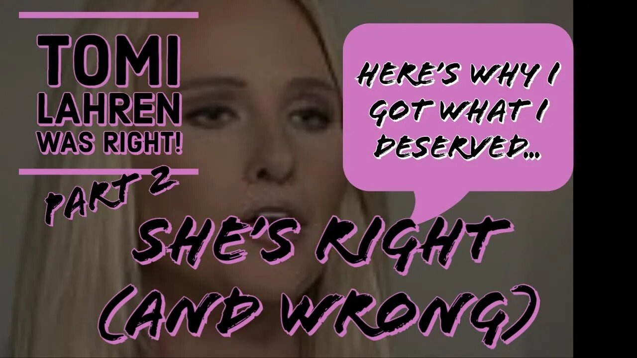 Tomi Lahren was RIGHT: Part 2