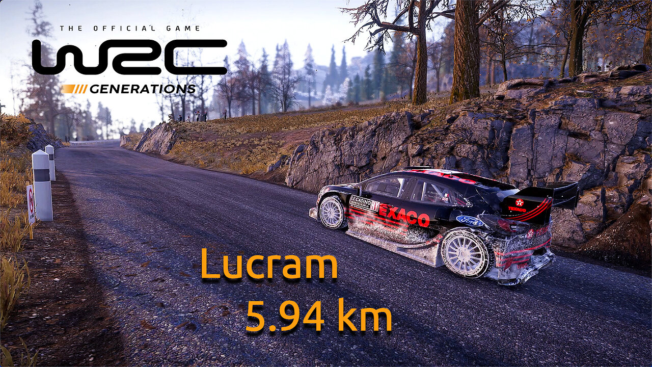 WRC Generations: Monte Carlo Luceram 5.94km Ford M-Sport Puma *Series S 1080p*