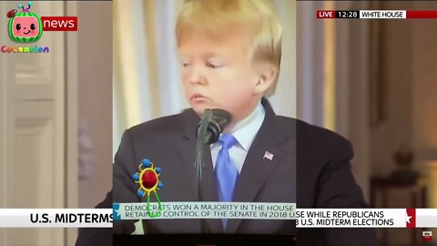 President Donald John Trump's Retort (Baby Filtered)