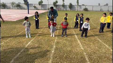 Hopping race