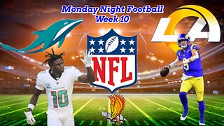 Miami Dolphins Vs Los Angeles Rams: NFL MNF Week 10 Watch Party and Play by Play