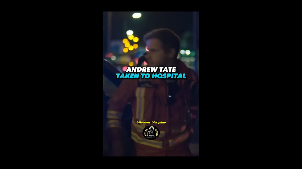 BREAKING NEWS : Andrew Tate Has Been Sent to Hospital!