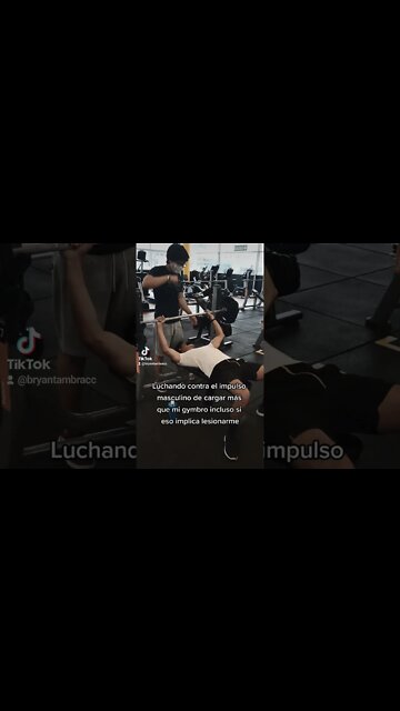 Luchando Contra el Impulso Masculino de Cargar Más que mi Gymbro ☠️