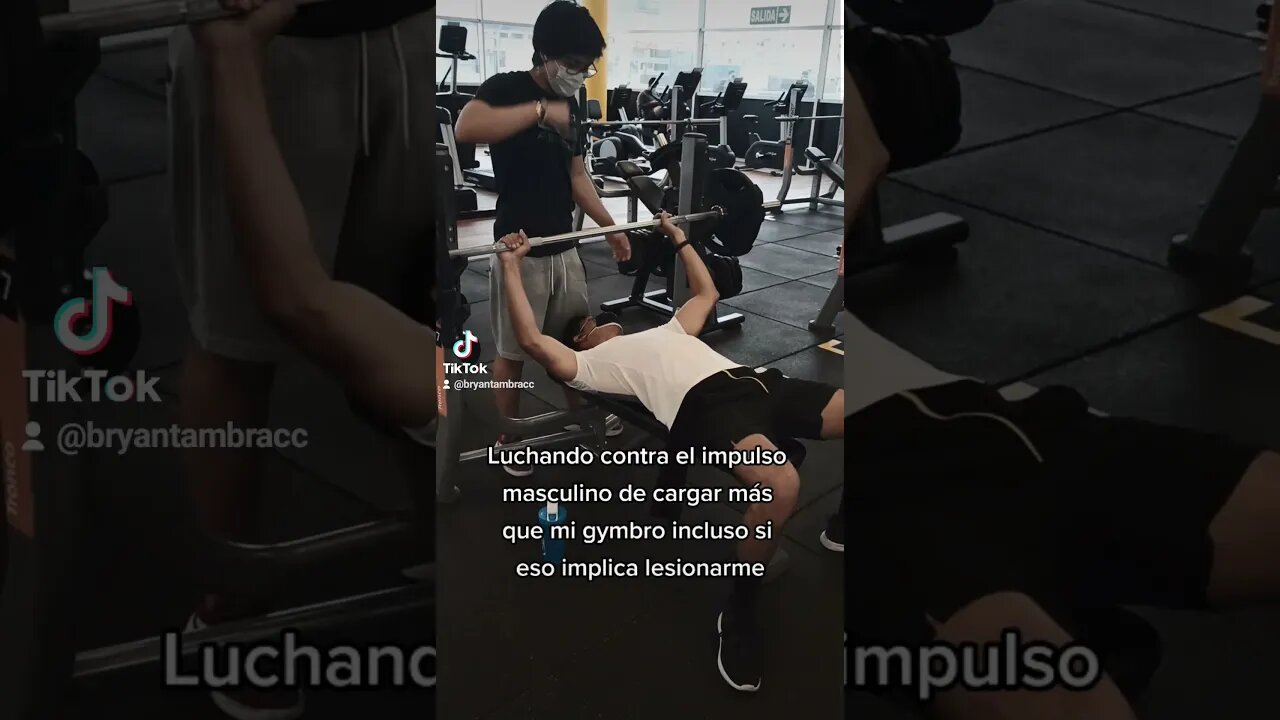 Luchando Contra el Impulso Masculino de Cargar Más que mi Gymbro ☠️