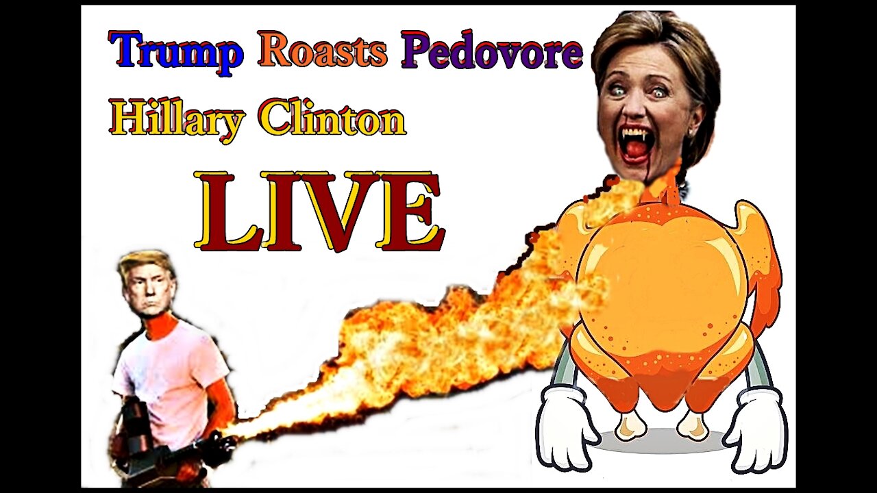 Trump Roasts Pedovore Hillary just 19 days prior to 2016 Election (Real)