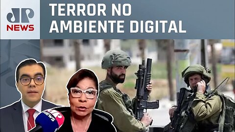 Hamas usa redes sociais de vítimas para espalhar medo; Kramer e Vilela comentam