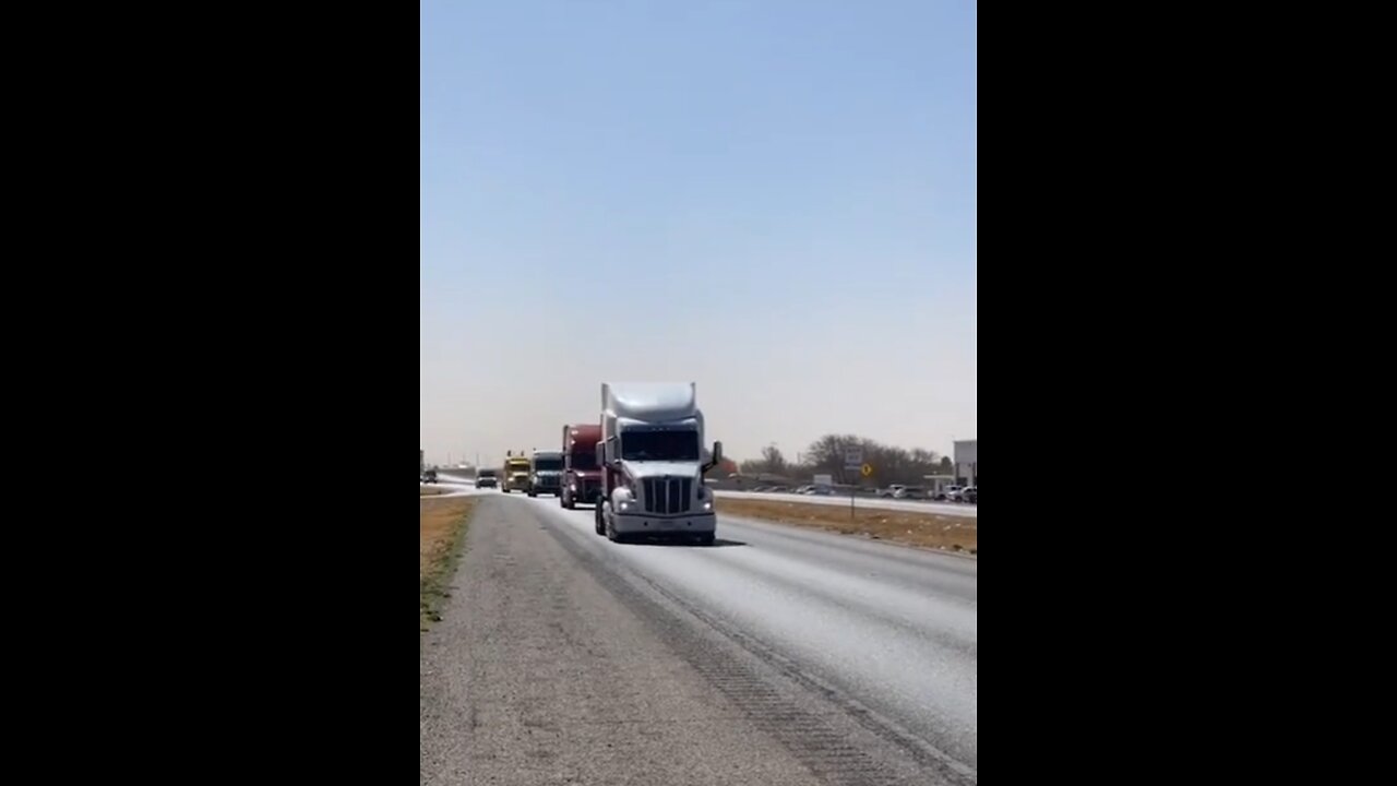 The People's Convoy Truckers Las Cruces,New Mexico