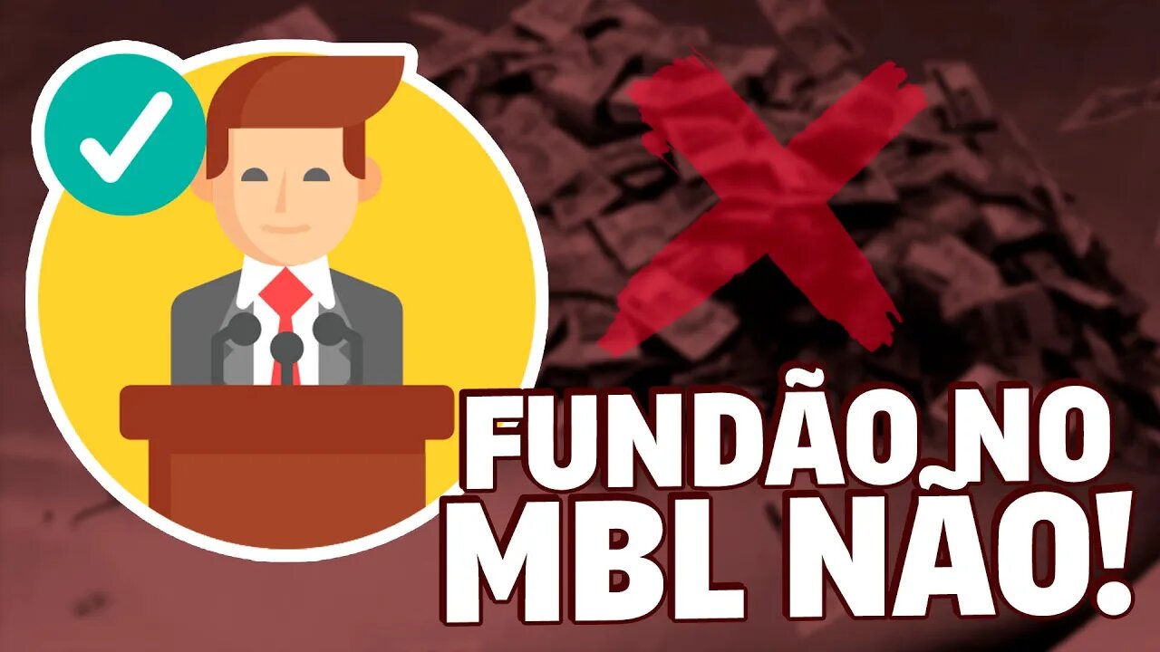 Candidato do MBL não pode usar FUNDÃO!